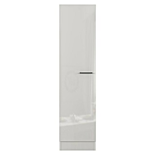 Flex-Well Lund Geschirrschrank (B x T x H: 50 x 57 x 200 cm, Lichtgrau)