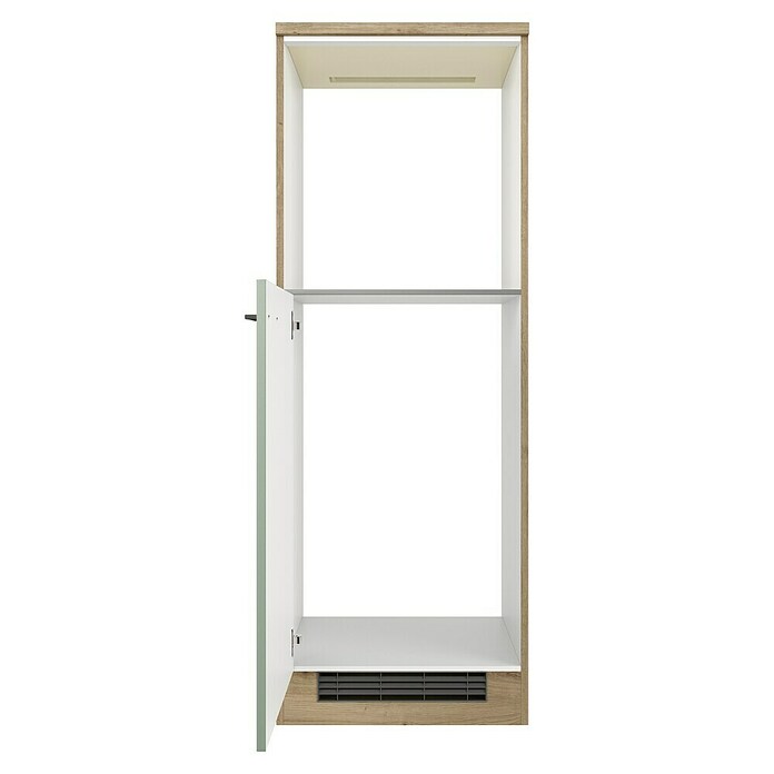 Flex-Well Cara Kühlumbauschrank (B x T x H: 60 x 57 x 168,5 cm, Grün) | BAUHAUS