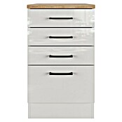 Flex-Well Lund Unterschrank Schubkasten (B x T x H: 50 x 60 x 85 cm, Lichtgrau) | BAUHAUS