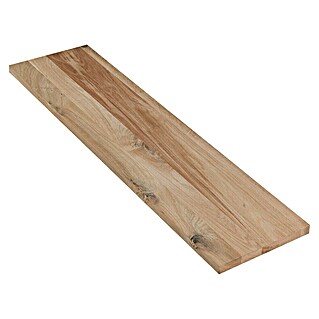 Exclusivholz Leimholzplatte Rustic (Eiche, Qualitätsstufe Leimholzplatte: B/C, 800 x 200 x 20 mm)
