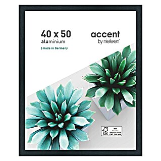 Alurahmen Star (40 x 50 cm, Schwarz)