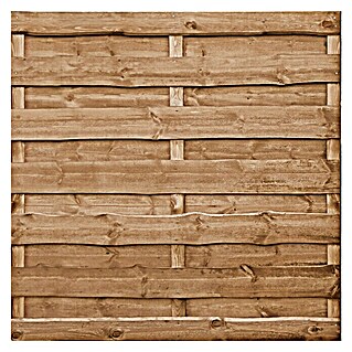 Werth Holz Sichtschutzelement Nevada (47 x 180 x 180 cm, Kiefer/Fichte)