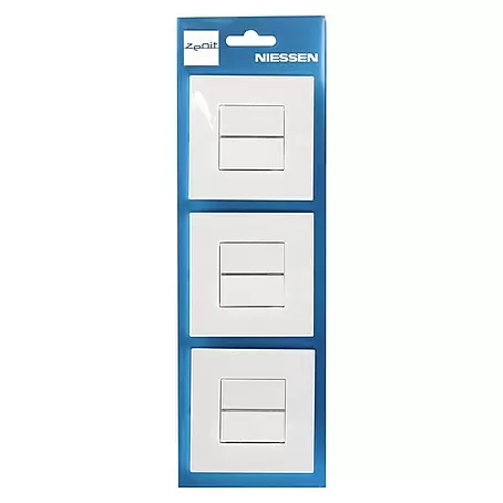 Niessen Zenit Conmutador pack 3 unidades