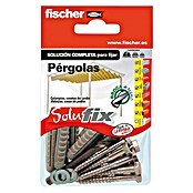Fischer Solufix Surtido de tacos y tornillos pérgolas (25 piezas)