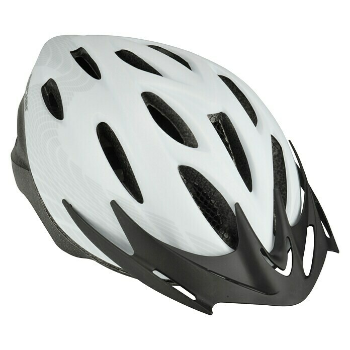 Fischer Fahrradhelm White VisionGröße: S/M 54 - 59 cm, Weiß/Schwarz Left Side View