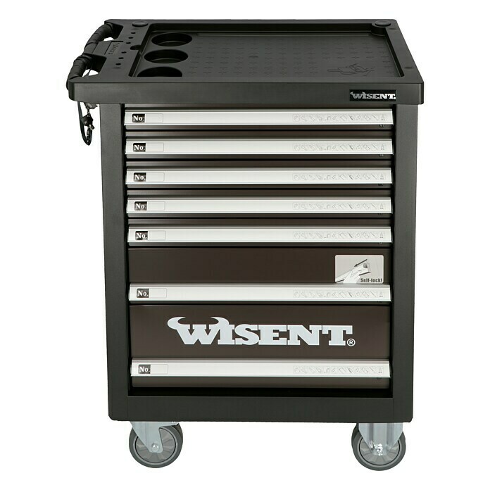 Wisent Werkstattwagen WW 5000 (Mit Werkzeug, Anzahl Schubladen: 7 Schubladen)