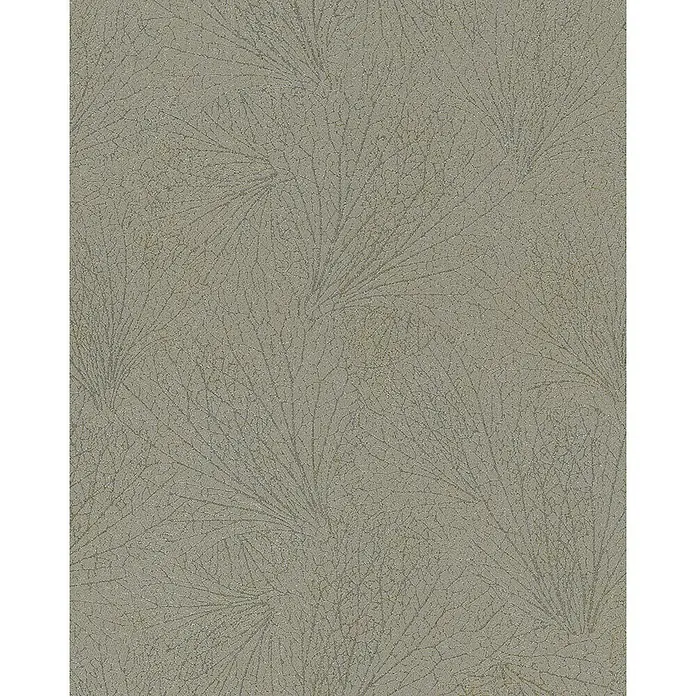 Marburg La Veneziana IV Vliestapete - Braun, Grafisch, 10,05 x 0,53 m - Nahaufnahme einer stilvollen Tapete mit einem feinen, verzweigten Muster in natürlichen Farbtönen für eine elegante Wandgestaltung.
