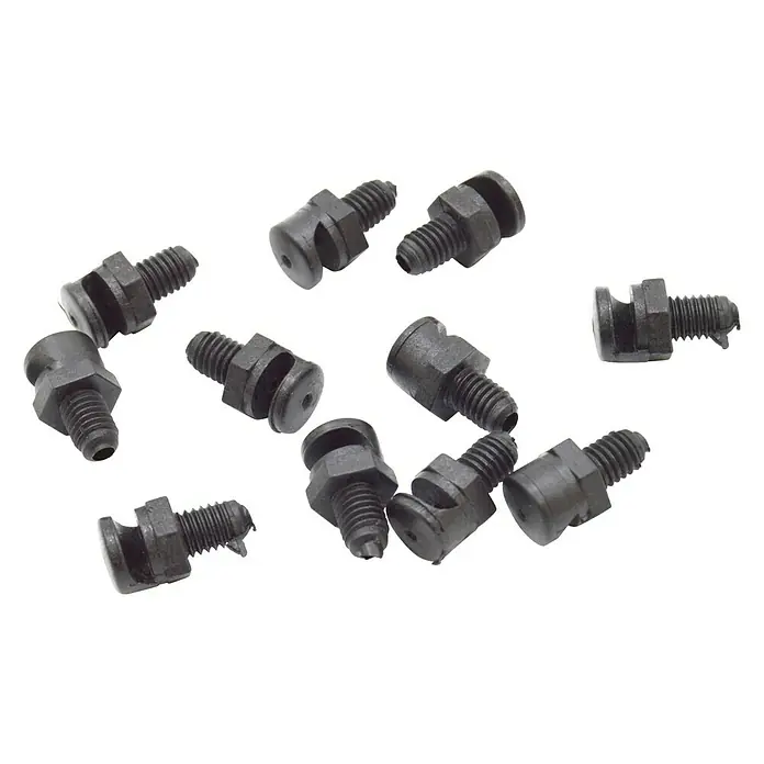 Tobera pulverizadora microdifusora 180º L/H 60 - 10 ud., Formas de riego: 180° - Boquillas de lavaparabrisas negras con tornillos para una visibilidad clara y una conducción segura.