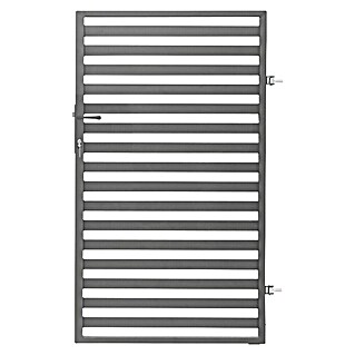 Polbram Kate Gartentor (L x B x H: 90 x 3 x 120 cm, Anthrazit, Stahl, Einzeltor)