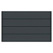 Polbram Theo Zaunelement (L x B x H: 200 x 3 x 120 cm, Stahl, Anthrazit) | BAUHAUS