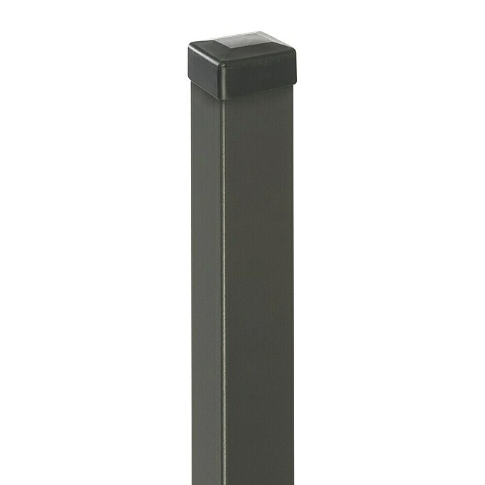 Polbram Zaunpfosten (L x B x H: 5 x 5 x 180 cm, Anthrazit, Stahl, Glatt) | BAUHAUS