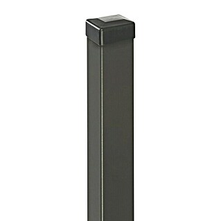 Polbram Zaunpfosten (L x B x H: 5 x 5 x 180 cm, Anthrazit, Stahl)