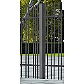 Polbram Zaunpfosten (L x B x H: 5 x 5 x 180 cm, Anthrazit, Stahl, Glatt) | BAUHAUS