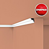 Nmc Decoflair Zierprofil Deckenleiste D9 (6 Stk., 2 m x 70 mm x 70 mm, Extrudiertes Polystyrol (XPS)) | BAUHAUS