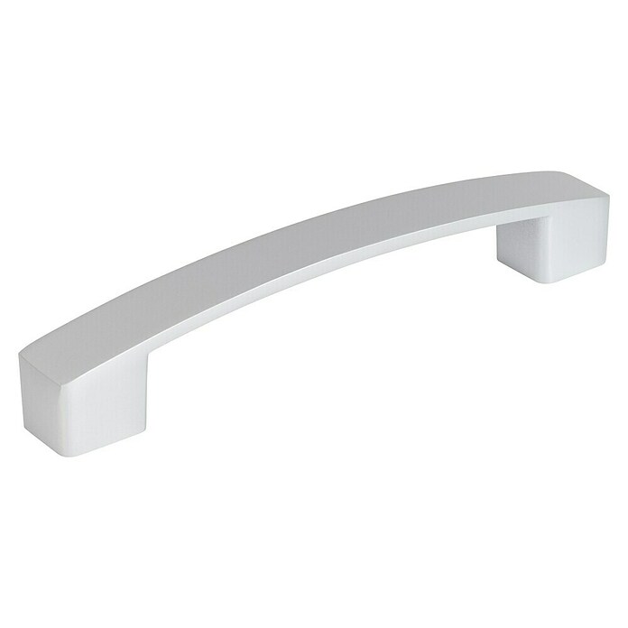 Walteco Ručka za namještaj Anzio  (Razmak provrta: 128 mm, Aluminij, Srebrna) | BAUHAUS