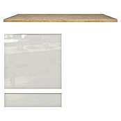 Flex-Well Lund Geschirrspülerfront (B x T x H: 110 x 60 x 85 cm, Lichtgrau) | BAUHAUS