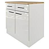 Flex-Well Lund Unterschrank (B x T x H: 80 x 60 x 85 cm, Lichtgrau) | BAUHAUS