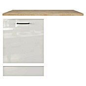 Flex-Well Lund Geschirrspülerfront (B x T x H: 110 x 60 x 85 cm, Lichtgrau) | BAUHAUS