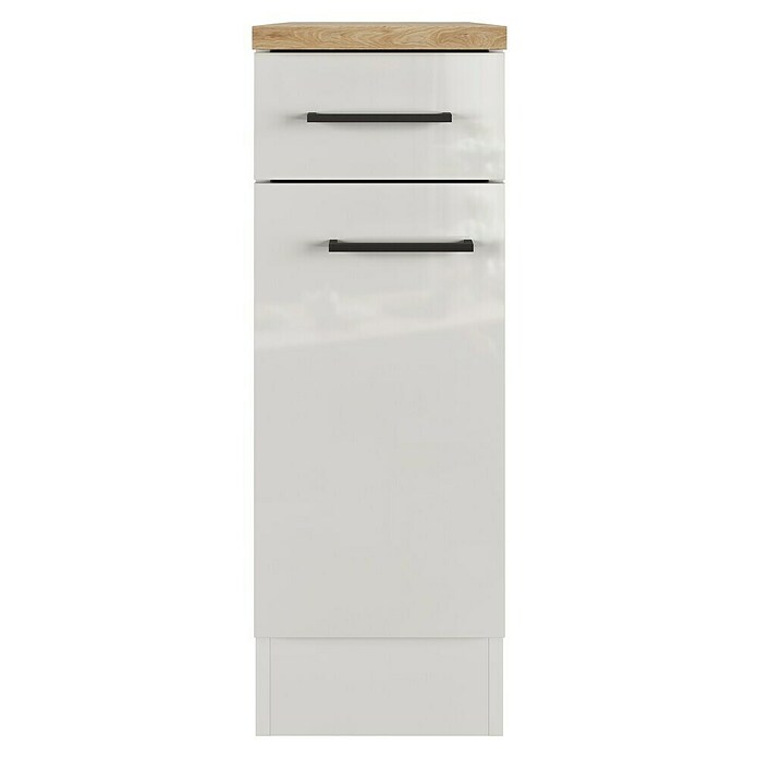 Flex-Well Lund Unterschrank (B x T x H: 30 x 60 x 85 cm, Lichtgrau) | BAUHAUS