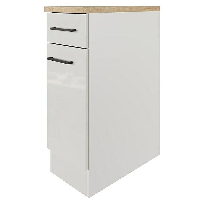 Flex-Well Lund Unterschrank (B x T x H: 30 x 60 x 85 cm, Lichtgrau) | BAUHAUS