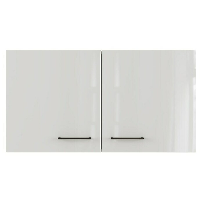 Flex-Well Lund Hängeschrank (B x T x H: 100 x 32 x 54,8 cm, Lichtgrau) | BAUHAUS