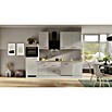 Flex-Well Lund Küchenzeile Typ 2 (Breite: 280 cm, Höhe: 234 cm, Lichtgrau, Mit Elektrogeräten, Edelstahlspüle) | BAUHAUS
