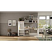 Flex-Well Lund Singleküche mit Mikrowelle (Breite: 210 cm, Lichtgrau, Mit Elektrogeräten) | BAUHAUS