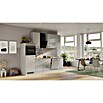 Flex-Well Lund Küchenzeile Typ 2 (Breite: 280 cm, Höhe: 234 cm, Lichtgrau, Mit Elektrogeräten, Edelstahlspüle) | BAUHAUS