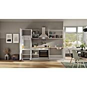 Flex-Well Lund Küchenzeile Typ 1 (Breite: 270 cm, Höhe: 200 cm, Lichtgrau, Mit Elektrogeräten) | BAUHAUS