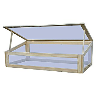 Promadino Frühbeet-Aufsatz (Passend für: Promadino Hochbeet, L x B x H: 50 x 100 x 32 cm)