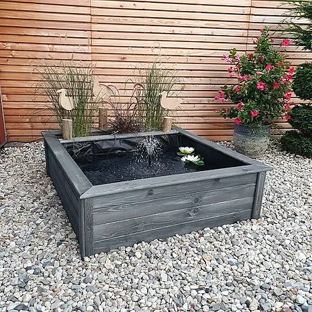 Promadino  Hochteich mit seitlichem Pflanzkasten