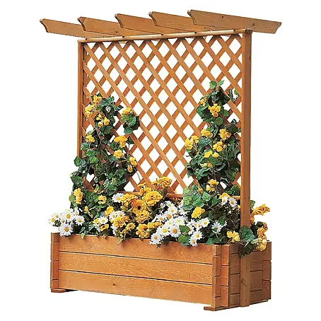 Promadino  Pflanzkasten mit Pergola
