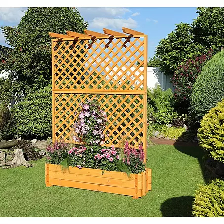 Promadino  Pflanzkasten mit Pergola