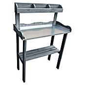 Promadino Pflanztisch (84 x 38 x 130 cm, Holz, Grau) | BAUHAUS