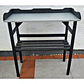 Promadino Pflanztisch (78 x 38 x 82 cm, Holz, Anthrazit) | BAUHAUS