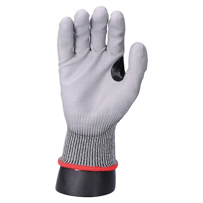 Guantes de trabajo (Talla del guante: 9, Gris/Negro, Material compuesto, 2 ud.) | BAUHAUS