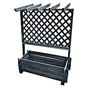 Promadino Pflanzkasten mit Pergola (Außenmaß (L x B x H): 139 x 65 x 112 cm, Holz, Grau) | BAUHAUS