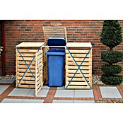 Erweiterung für Mülltonnenbox Vario V (Passend für: Mülltonnenbox Vario V, 92 x 70 x 122 cm, Natur) | BAUHAUS