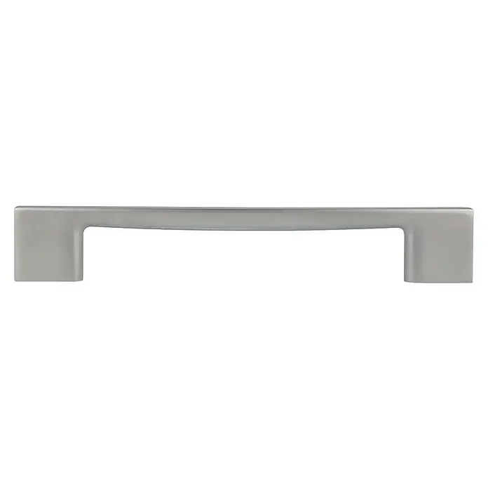Möbelgriff - Typ Möbelgriff: Bügel, Lochabstand: 128 mm, Sonstige, Verchromt - Elegante silberne Schrankgriffleiste. Das ideale Detail für moderne Möbel.