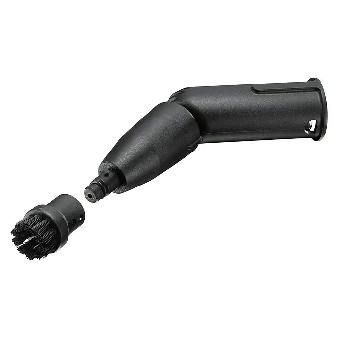 Kärcher Dampf-Turbobürste - Passend für: Kärcher Dampfreiniger SC-Serie - Düse mit Bürstenaufsatz für Dampfreiniger, ideal für die Reinigung von schwer zugänglichen Stellen. Vielseitiges Zubehör für eine gründliche Reinigung.