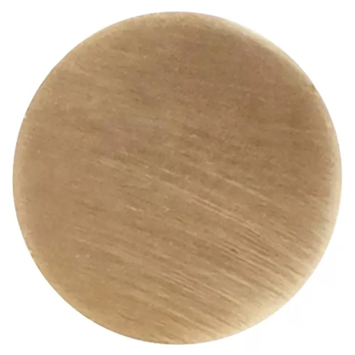 Rei Möbelgriff - Lochabstand: 192 mm, Sonstige, Gold - Kreisförmige Scheibe aus gebürstetem Messing.