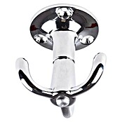 Rei Garderobenhaken C8724 (L x B x H: 54 x 46 x 46 mm, Aluminium, Silber) | BAUHAUS