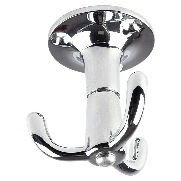 Rei Garderobenhaken C8724 (L x B x H: 54 x 46 x 46 mm, Aluminium, Silber) | BAUHAUS