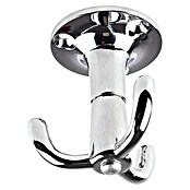Rei Garderobenhaken C8724 (L x B x H: 54 x 46 x 46 mm, Aluminium, Silber) | BAUHAUS