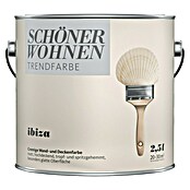 SCHÖNER WOHNEN-Farbe Wandfarbe Trendfarbe Jubiläumsedition (Ibiza, Matt, 2,5 l, Konservierungsmittelfrei) | BAUHAUS
