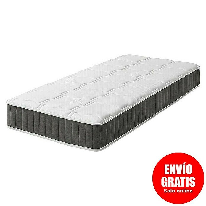 Unique Colchón Indo (Largo: 190 cm, Ancho: 90 cm, Núcleo de muelles) | BAUHAUS