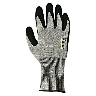 Juba Guantes de trabajo H4117 (Talla del guante: 7, Gris/Negro, 2 ud.)