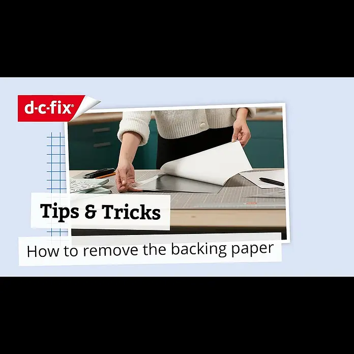 D-c-fix Fliesensticker Wall Tiles - 6 Stk., 30,5 x 30,5 cm, Vintage Style - Tips & Tricks for d-c-fix Self-Adhesive Wall Tiles | Removing the Backing Paper Made Easy!