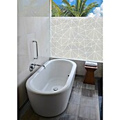 Vénilia Glasfolie Vitrostatic Premium (L x B: 1,5 m x 45 cm, Statisch haftend, Polygon, Weiß) | BAUHAUS