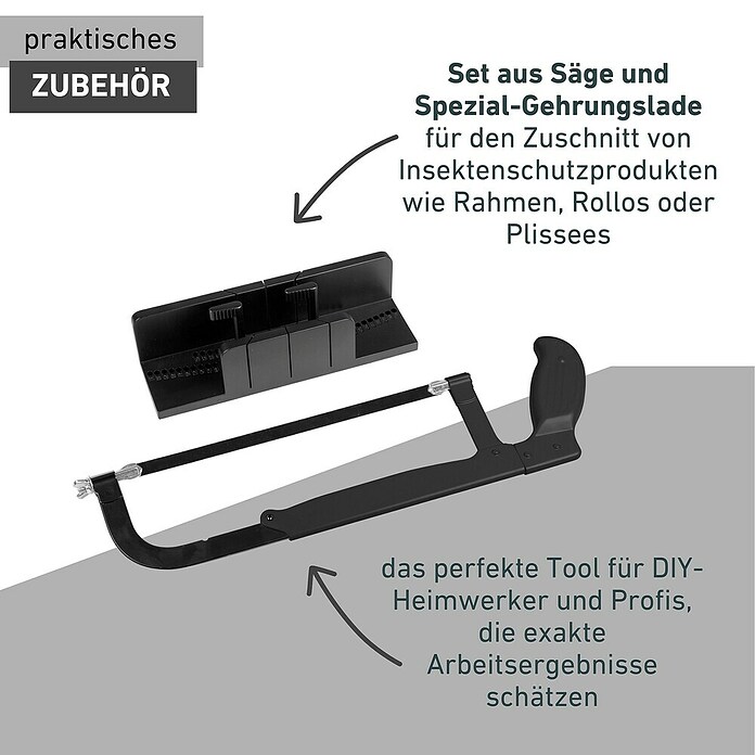 Windhager Gehrungslade (mit Säge, L x B x H: 23 x 7 x 6 cm) | BAUHAUS